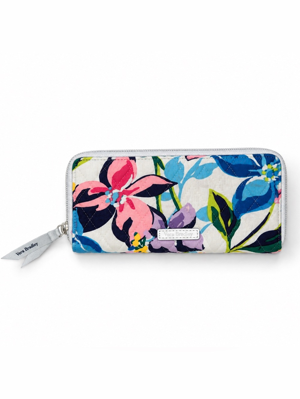 Vera Bradley • GUC Marian Floral RFID Accordion Zip Around Long Style Wallet